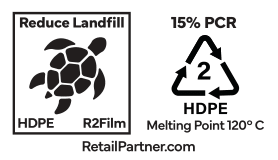 Resin2Film Logo - Commitment to Sustainability